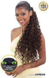SHAKE N GO ORGANIQUE SECRET POCKET PONY PRO SPANISH CURL 26"